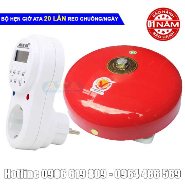 Bộ hẹn giờ báo động reng reng báo giờ làm việc ATA BCR-02