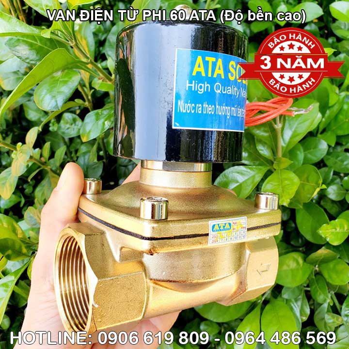 Van nước điện từ phi 60 220v 24vdc ATA