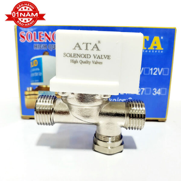 Van điện từ inox phi 21mm 220v ATA