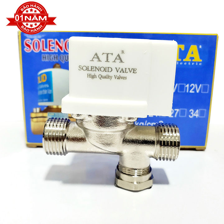 Van điện từ inox phi 21mm 220v ATA